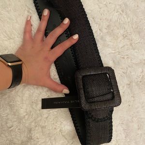 Elie Tahari Woven Belt